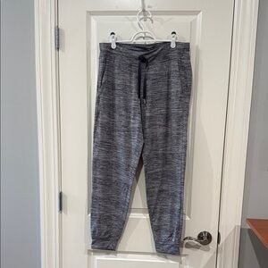 Lululemon Gray and Black Jogger Pants